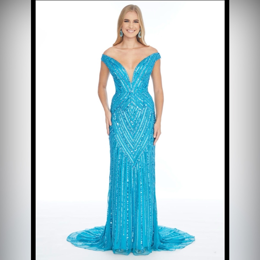 Full beaded gown